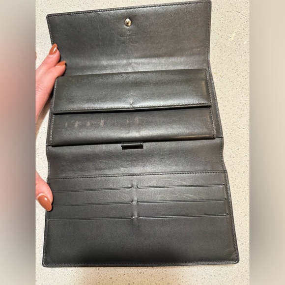 Louis Vuitton LV Monogram Matte Leather Emilie Wallet - Picture 3 of 8